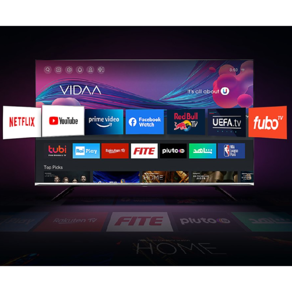 Smart Plus 50 inch 4K HDR UHD Smart Vidaa TV - 50SMTKF11