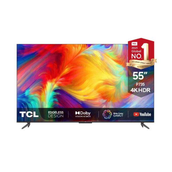 TCL 55 inch 55P735 4K HDR Smart Android Google TV With Dolby Atmos