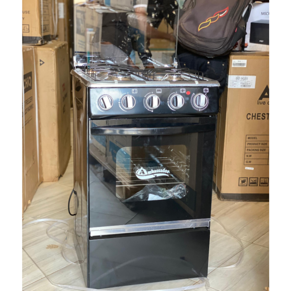 Ambassador 3 Gas + 1 Electric Cooker with Gas Oven (50X50cm)