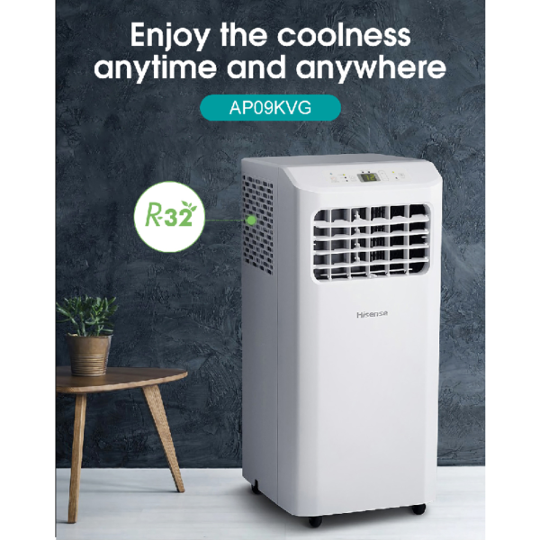 Hisense 9000 BTU Smart Portable Air Conditioner | AP-09CR4GKVS00