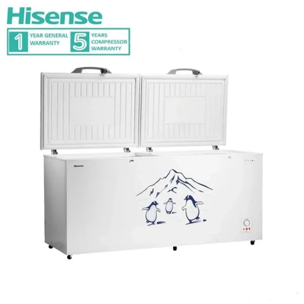 Hisense 940 Litres (Net 702L) Commercial Chest Freezer FC-94DT4HA, Silver