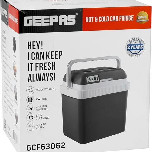 Geepas 24L Hot & Cold Car Fridge