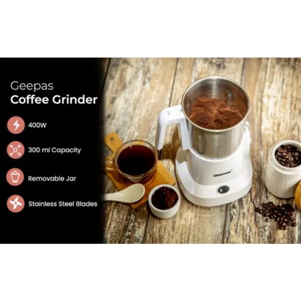 Geepas Coffee Grinder Stainless Steel