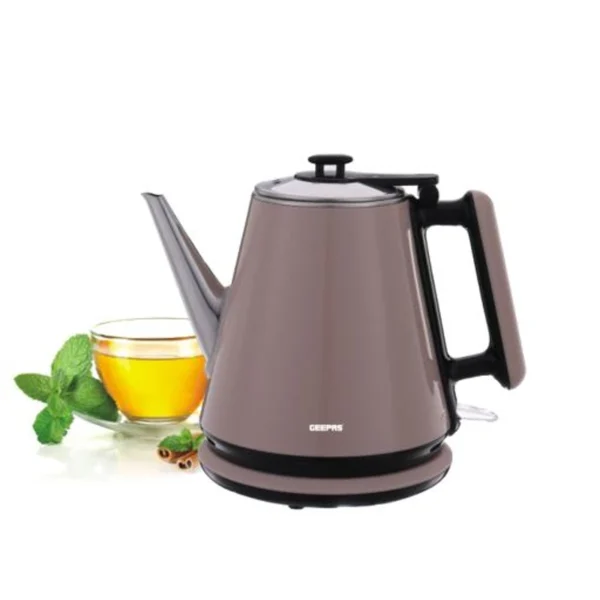 Geepas Portable Double Layer 1.2L Electric Kettle