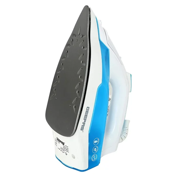 The Geepas GSI17809 Steam Iron combines high power and advanced features to deliver exceptional performance for your ironing tasks