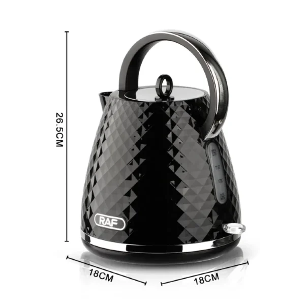 RAF 2L Stainless Steel Electric 2200W Kettle