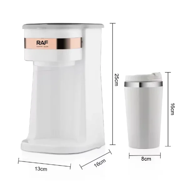 RAF Portable 420ml Smart Coffee Makers Machine