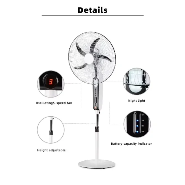 SOLSTAR 16” Standing Fan