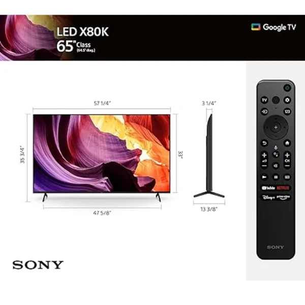 Sony 65 Inch 4K Ultra HD TV