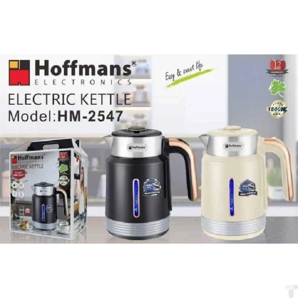 Hoffmans 2.5 Litres Multi-Functional  Electric Water & Milk Boiling Kettle | HM-2547