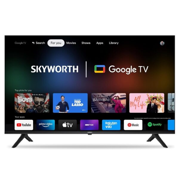 SkyWorth 50 inch Smart UHD 4K With HDR Google Frameless TV